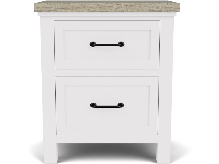 Riverside Bedroom 2-Drawer Nightstand 37299 at Norwood Furniture