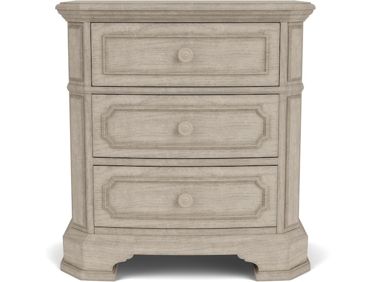 Riverside Bedroom 3-Drawer Nightstand 44269 at Norwood Furniture