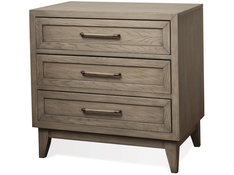 Riverside Bedroom 3-Drawer Nightstand 46199 at Norwood Furniture