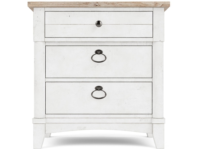 Riverside Bedroom 3-Drawer Nightstand 91469 at Norwood Furniture