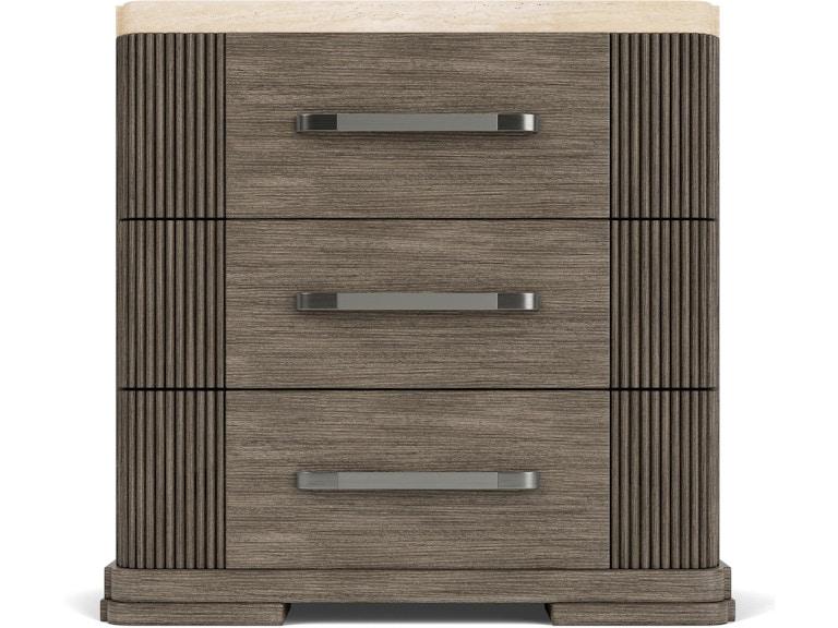 Riverside Bedroom 3 Drawer Ns Stone Top 87168 at Norwood Furniture