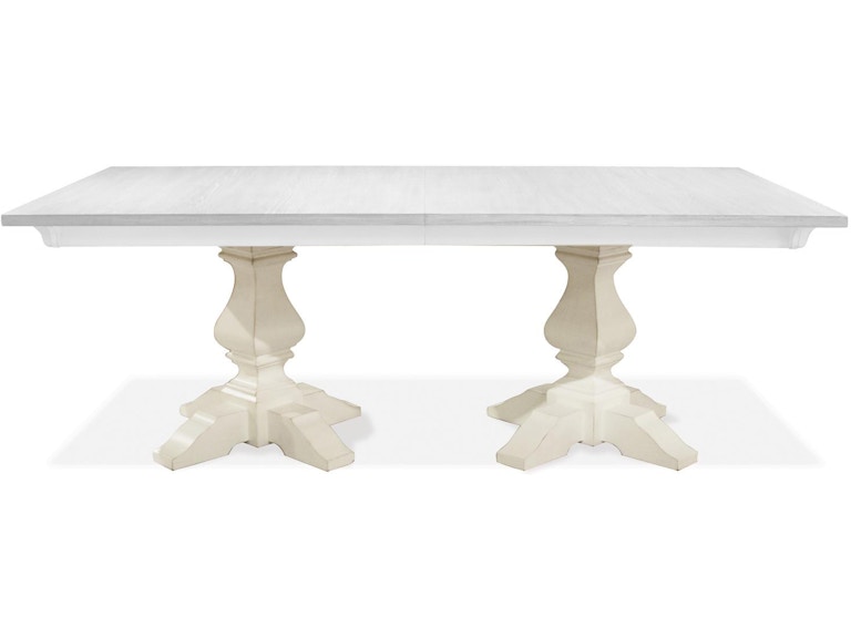 Riverside Casual Dining Double Ped Din Table-Base 59358 at Norwood Furniture