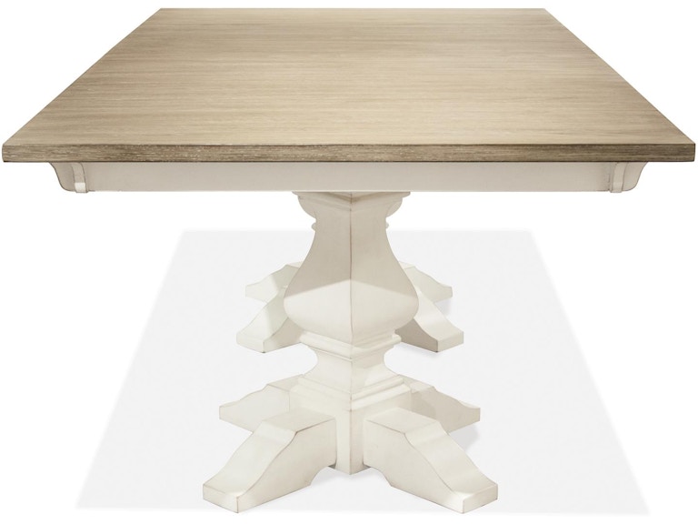 Riverside Casual Dining Double Ped Din Table-Top 59551 at Norwood Furniture