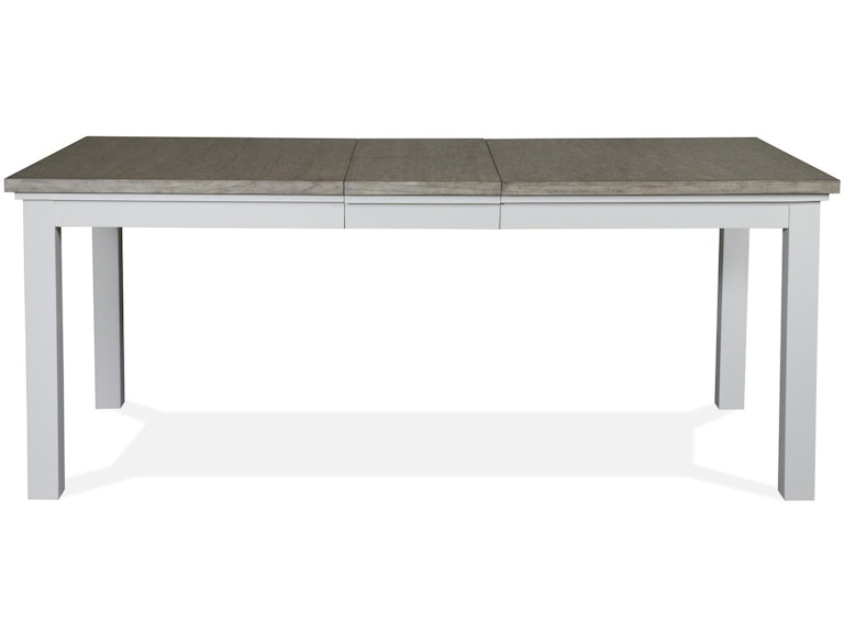 Riverside Casual Dining Rect Leg Dining Table 37250 at Norwood Furniture