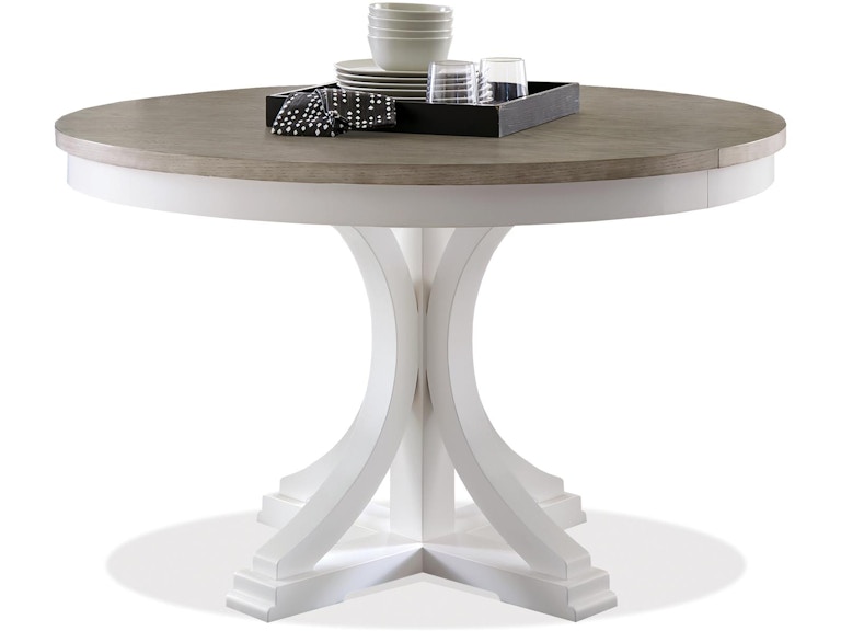 Riverside Casual Dining Round Din Table-Base 37252 at Norwood Furniture