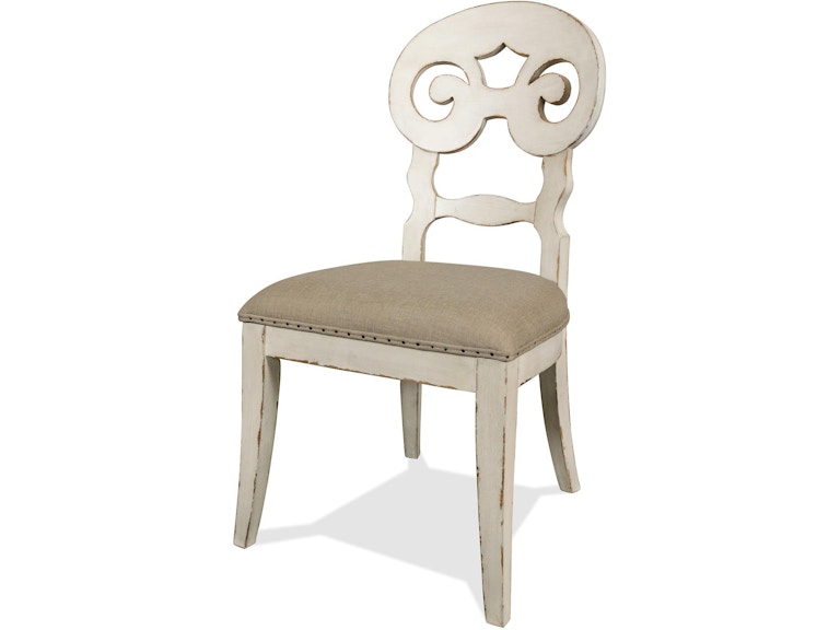 Riverside Casual Dining Scroll Uph Side Chair 2in 36352 at Norwood Furniture