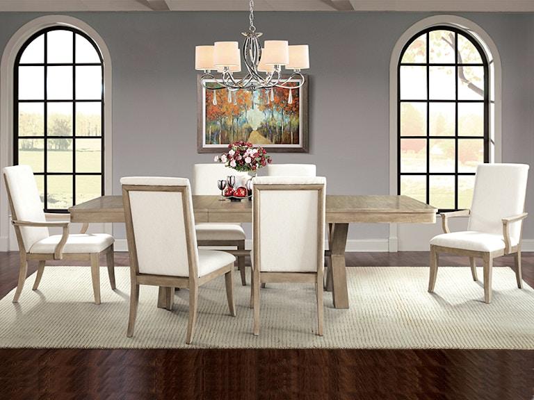 Riverside Casual Dining Sophie Trestle Table 50348 at Norwood Furniture