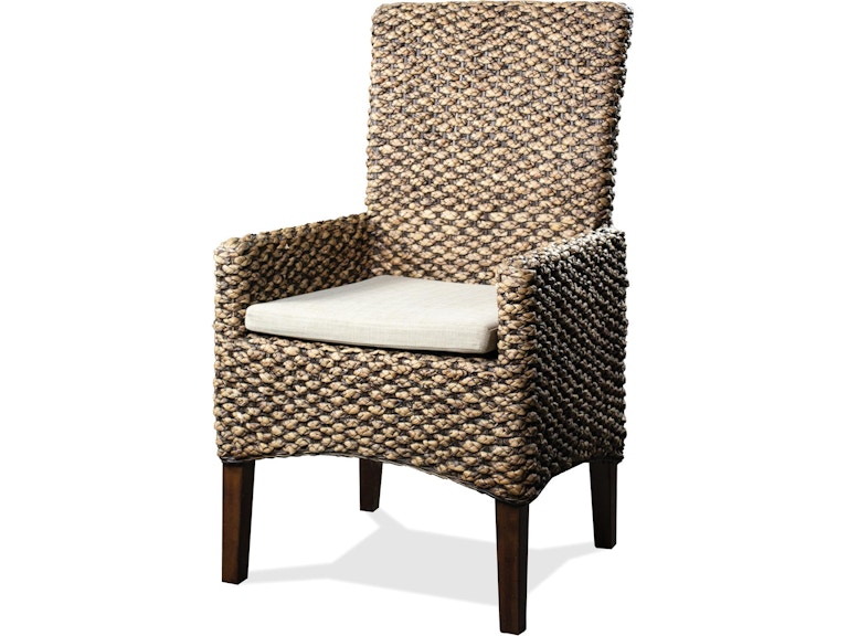 Riverside Casual Dining Woven Arm Uph Chair 2in 36966 at Norwood Furniture