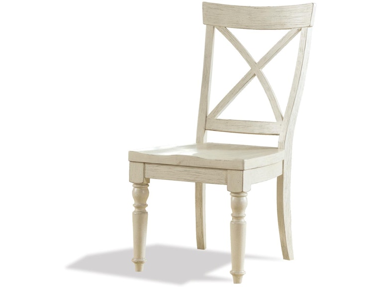 Riverside Casual Dining X-Back Side Chair 2in 21258 at Norwood Furniture