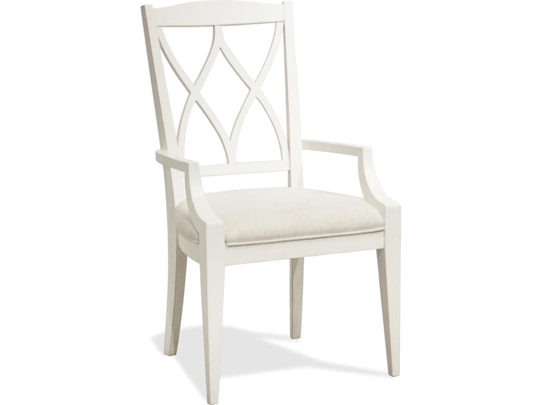 Riverside Casual Dining Xx-Bak Uph Arm Chair 2in 59398 at Norwood Furniture