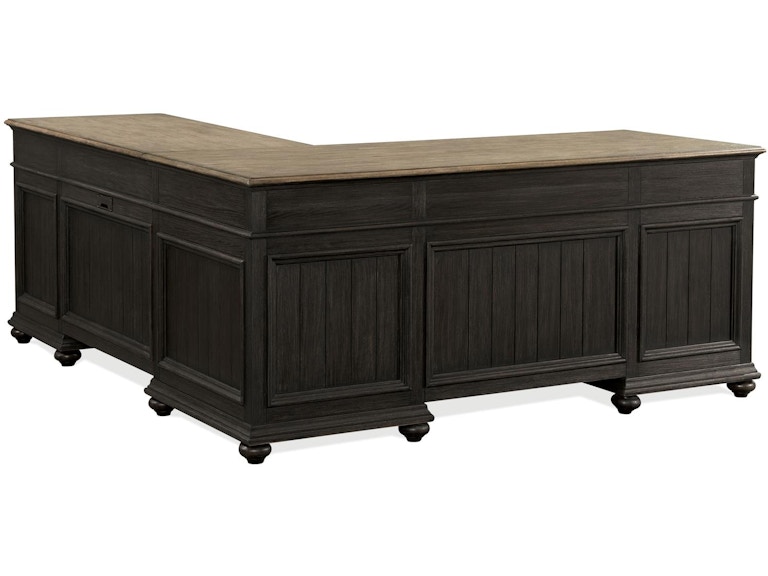 Riverside Home Office L-Desk And Return 64332 at Norwood Furniture