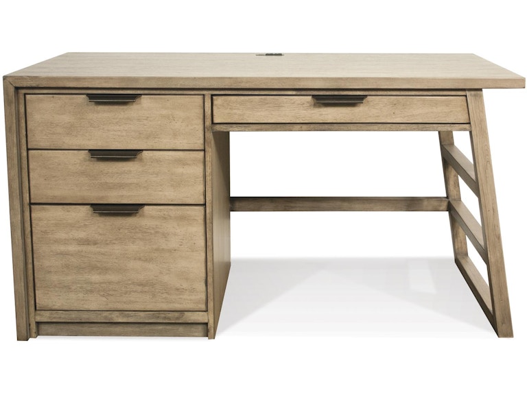 Riverside Home Office Single Pedestal Desk 28130 at Norwood Furniture