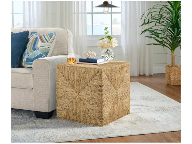 Riverside Living Room Woven Cube Table 30708 at Norwood Furniture