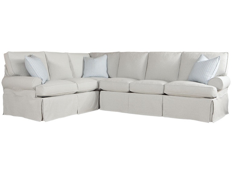 Robin Bruce Living Room Cindy Slipcover Sectional CINDY-SLIP-SECT at Norwood Furniture