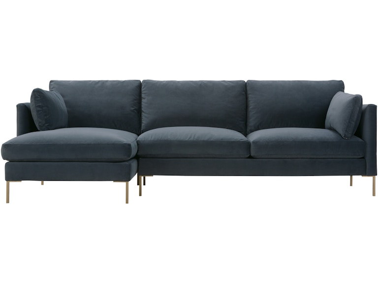 Robin Bruce Living Room Holloway Sectional HOLLOWAY-SECT METAL at Norwood Furniture