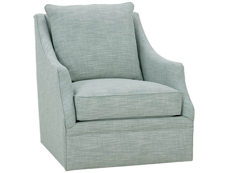Robin Bruce Living Room Kara Swivel Chair KARA-016 at Norwood Furniture
