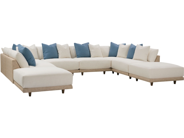 Robin Bruce Living Room Neval Sectional NEVAL-T-SECT at Norwood Furniture