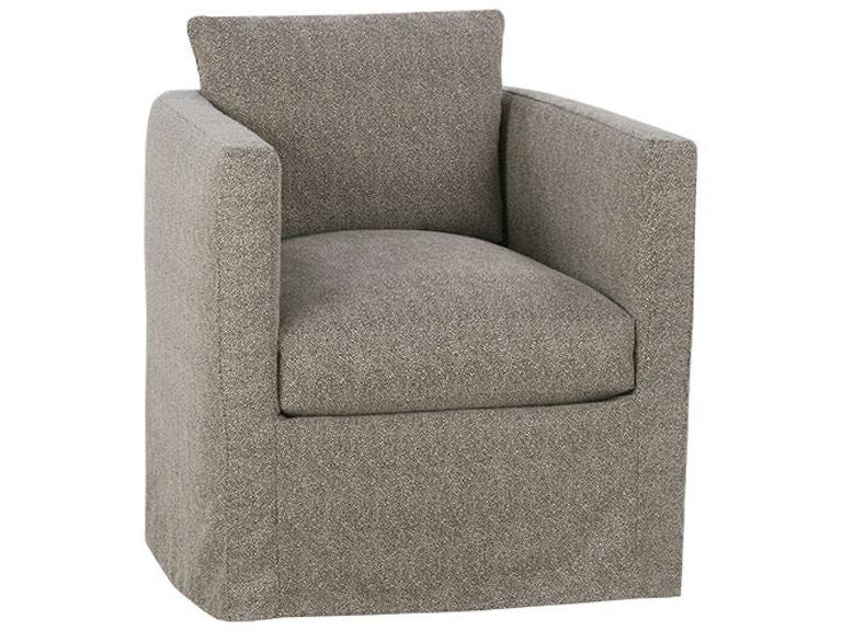 Robin Bruce Living Room Rothko Slipcover Swivel Chair ROTHKO-SLIP-016 at Norwood Furniture