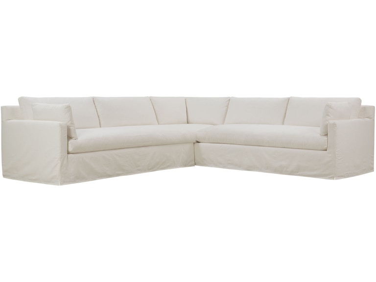 Robin Bruce Living Room Sylvie Slip Sectional SYLVIE-SLIP-249-SECT at Norwood Furniture