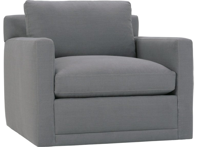 Robin Bruce Living Room Sylvie Swivel Track Arm Chair SYLVIE-016 at Norwood Furniture