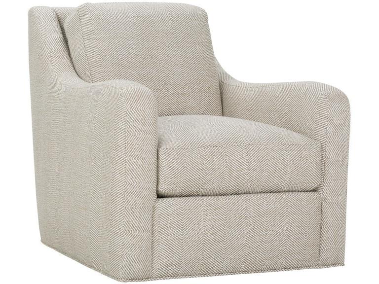 Rowe Living Room Abbie Swivel Chair P520-016 at Norwood Furniture