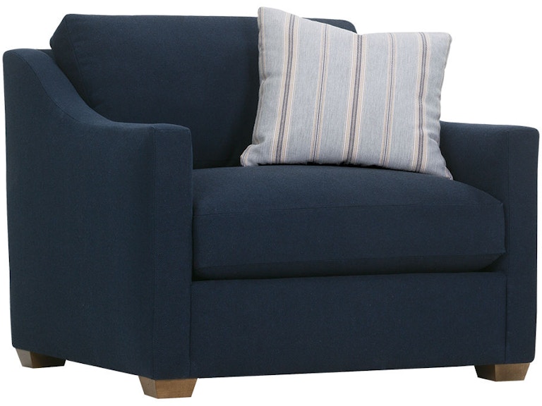 Rowe Living Room Bradford Chair 1/2 P604-068 at Norwood Furniture