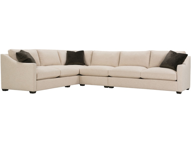 Rowe Living Room Bradford Sectional P604-SECT at Norwood Furniture