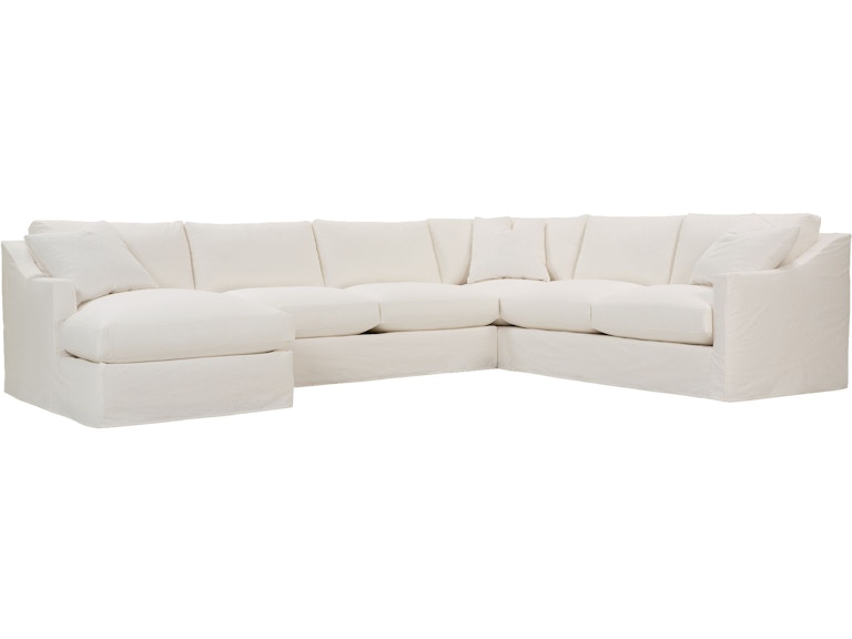 Rowe Living Room Bradford Slip Sectional P604-SLIP-SECT at Norwood Furniture