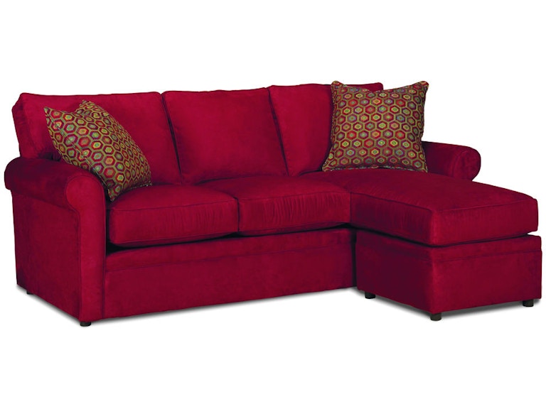 Rowe Living Room Dalton Sofa Chaise F135 at Norwood Furniture