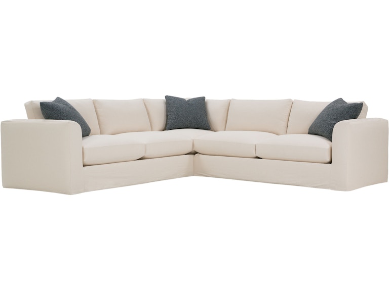 Rowe Living Room Derby Slip Sectional P602-SLIP-SECT at Norwood Furniture