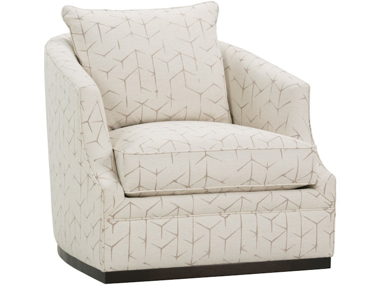 Rowe Living Room Emmerson Swivel Chair P801-016 at Norwood Furniture
