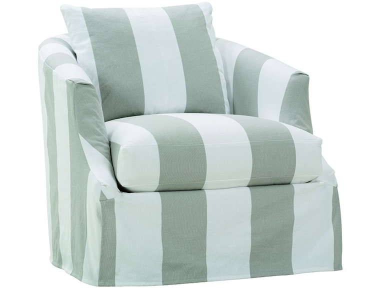Rowe Living Room Emmerson Swivel Chair P801-SLIP-016 at Norwood Furniture