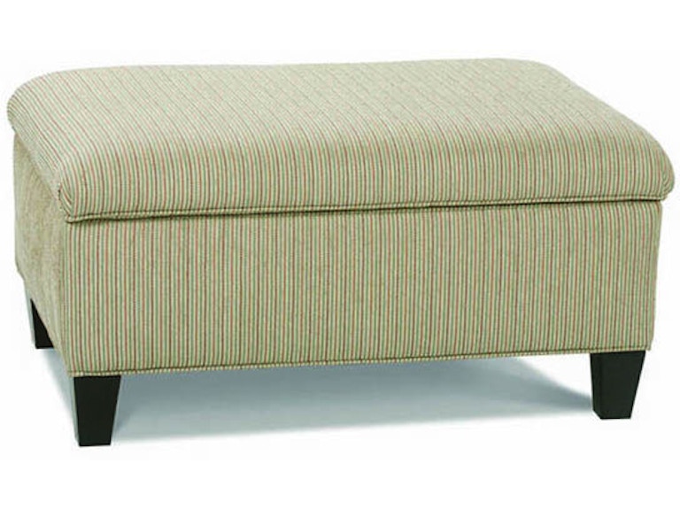Rowe Living Room Hess Storage Ottoman F33 at Norwood Furniture