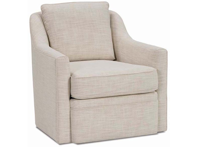 Rowe Living Room Hollins Swivel Chair H201 at Norwood Furniture