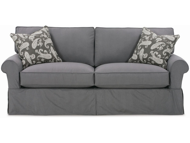 Rowe Living Room Nantucket Two Cushion Queen Sleeper A919B-000 At Norwood Furniture