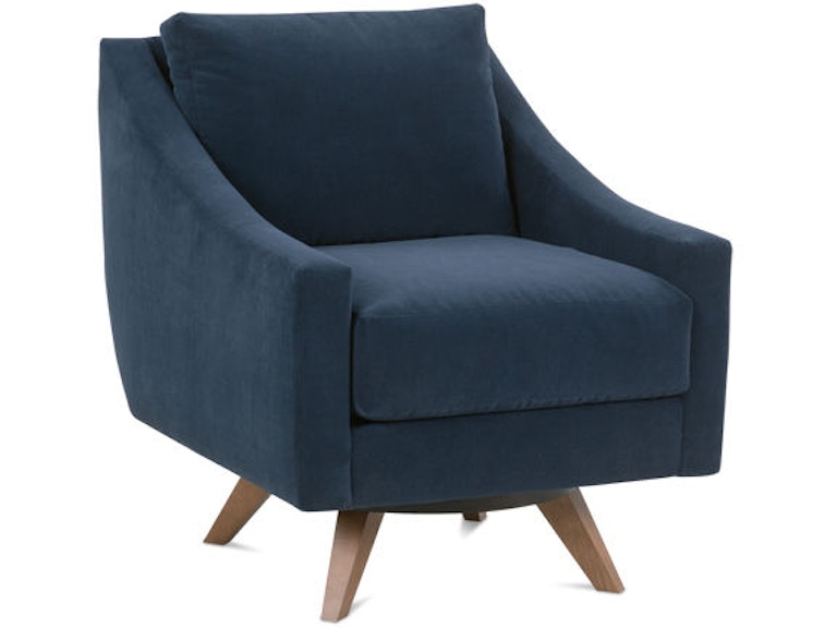 Rowe Living Room Nash Swivel Chair N970-016 at Norwood Furniture