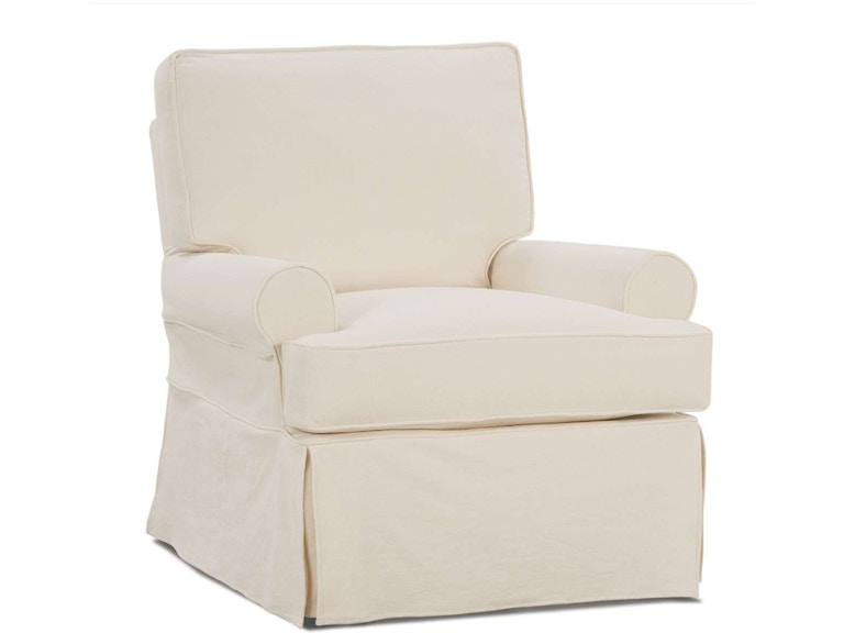 Rowe Living Room Sophie Swivel Glider W/Slipcover G921 at Norwood Furniture
