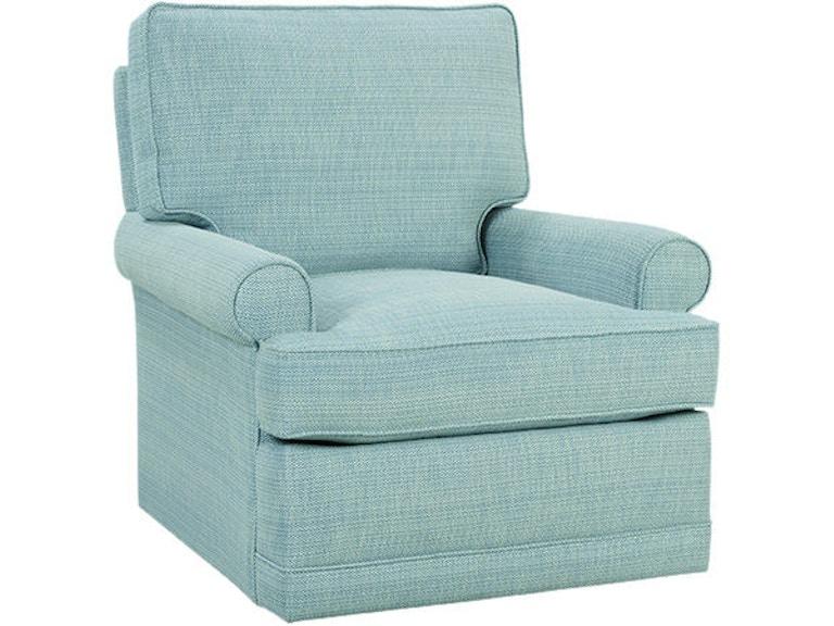 Rowe Living Room Sully Swivel Glider (Small) P140-007 at Norwood Furniture