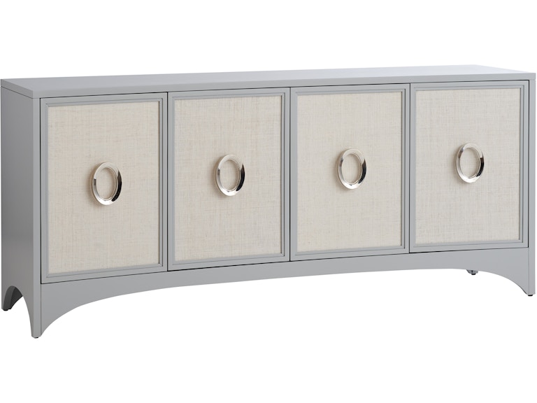 Sligh Home Entertainment Newbury Park Raffia Media Console 100RF-660 at Norwood Furniture