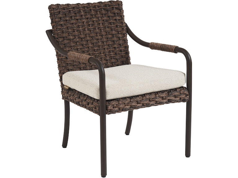 Tommy Bahama Outdoor Living Outdoor Furniture Arm Dining Chair 3350-13-40 at Norwood Furniture