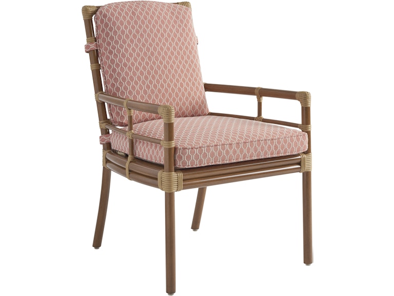 Tommy Bahama Outdoor Living Outdoor Furniture Arm Dining Chair 3360-13-40 at Norwood Furniture