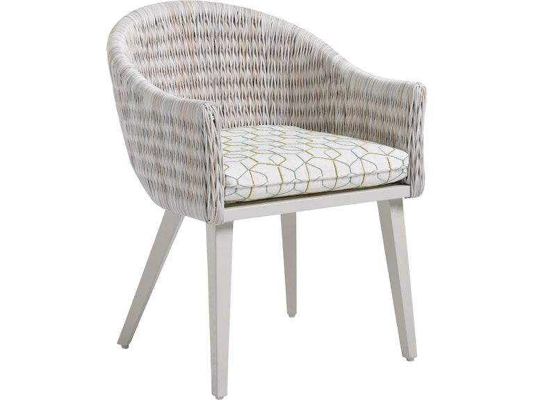 Tommy Bahama Outdoor Living Outdoor Furniture Arm Chair Shown with Cushion Set 3430-18 at Norwood Furniture
