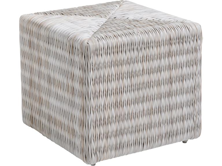 Tommy Bahama Outdoor Living Outdoor Furniture Cube Ottoman 3430-944 at Norwood Furniture