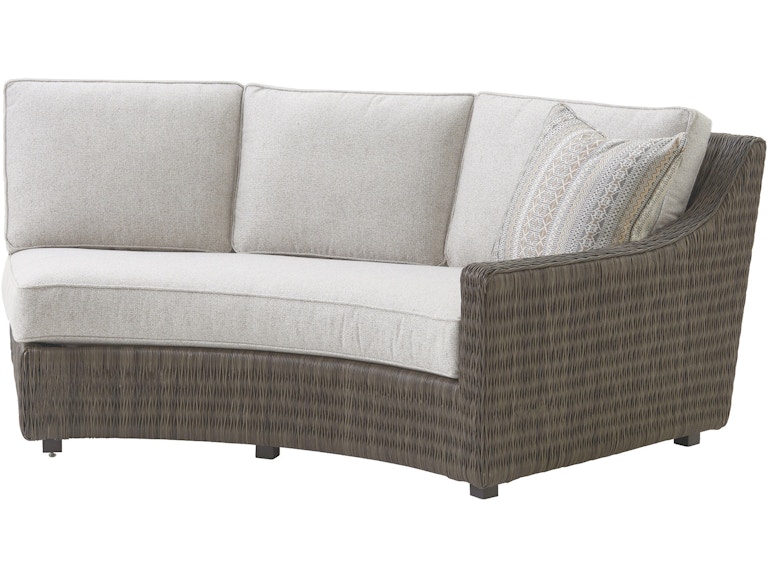 Tommy Bahama Outdoor Living Outdoor Furniture Curved Sectional Right Arm Facing 3900-82R at Norwood Furniture