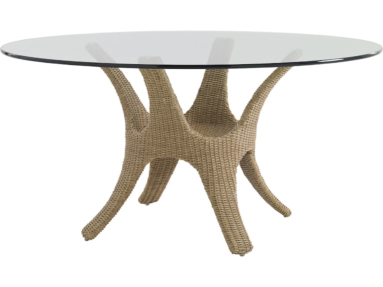 Tommy Bahama Outdoor Living Outdoor Furniture Dining Table W/Glass Top 3220-870C at Norwood Furniture