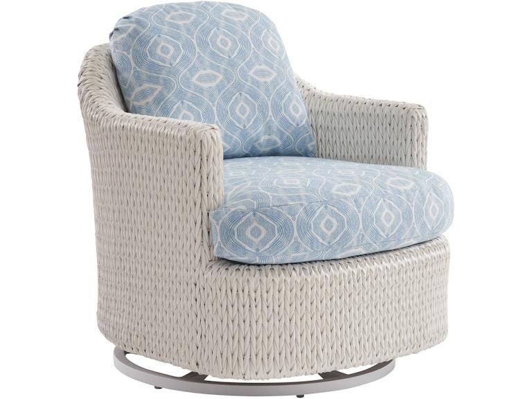 Tommy Bahama Outdoor Living Outdoor Furniture Occasional Swivel Chair 3460-09 at Norwood Furniture