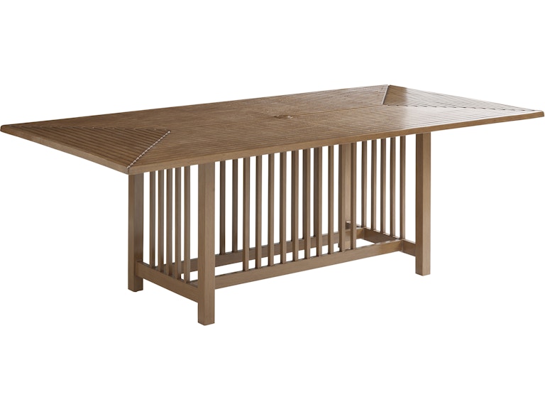 Tommy Bahama Outdoor Living Outdoor Furniture Rectangular Dining Table 3925-876C at Norwood Furniture