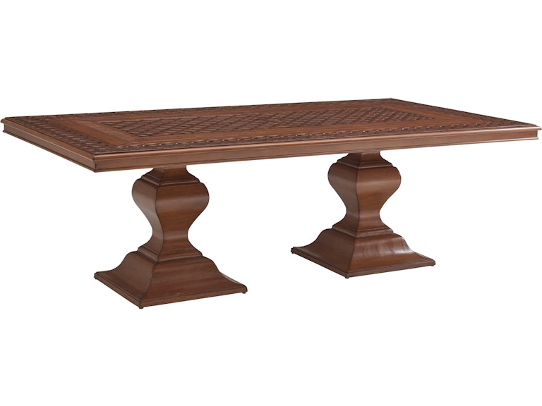 Tommy Bahama Outdoor Living Outdoor Furniture Rectangular Dining Table 3935-877C at Norwood Furniture
