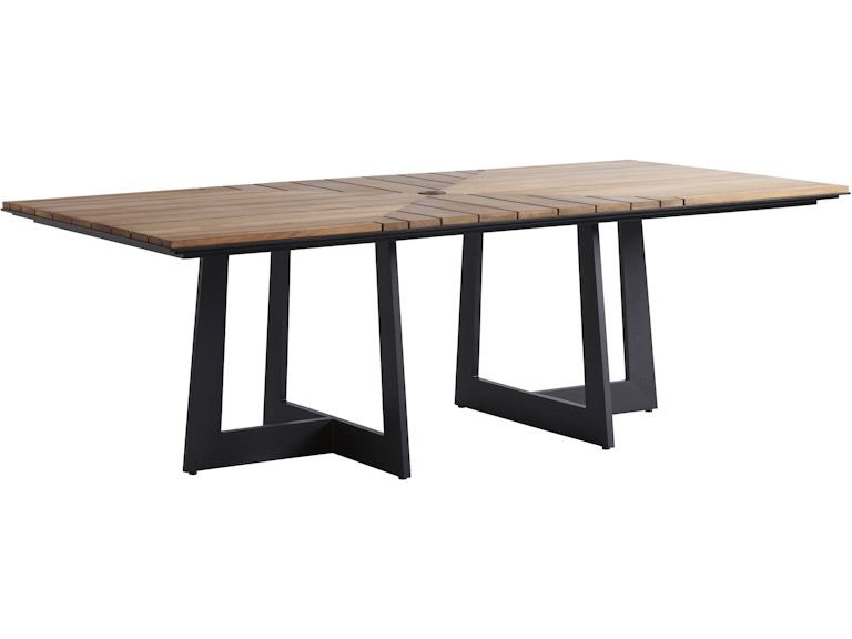 Tommy Bahama Outdoor Living Outdoor Furniture Rectangular Dining Table 3940-876C at Norwood Furniture