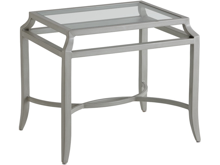 Tommy Bahama Outdoor Living Outdoor Furniture Rectangular End Table 3945-955 at Norwood Furniture